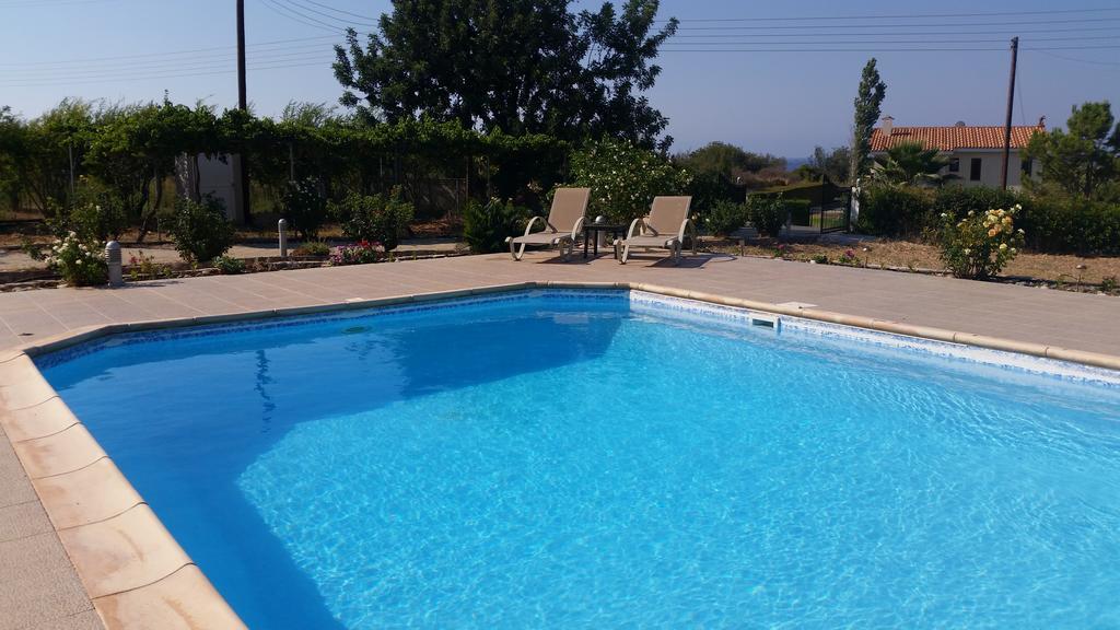 Eliofos Luxury Villa Polis Exteriör bild